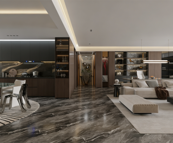 Modern A Living Room-ID:104840999