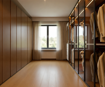 Modern Clothes Storage Area-ID:801580012