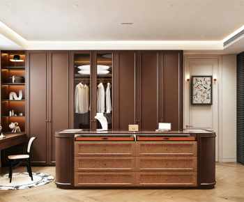 French Style Clothes Storage Area-ID:274074087