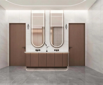Modern Public Toilet-ID:579869034