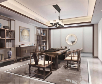 New Chinese Style Tea House-ID:123131041