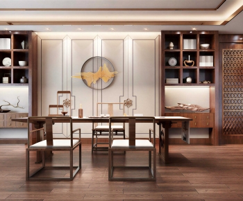 New Chinese Style Tea House-ID:325551991