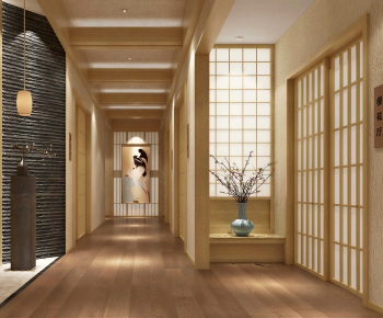 Japanese Style Hallway-ID:469752074
