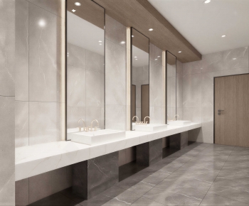 Modern Public Toilet-ID:991496098