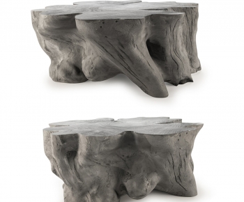 Wabi-sabi Style Coffee Table-ID:117002966