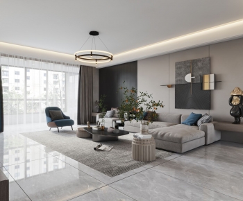 Modern A Living Room-ID:179189926
