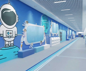 Modern Exhibition Hall-ID:545406107