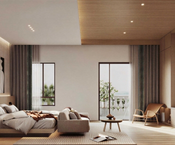 Japanese Style Bedroom-ID:494957925