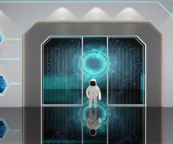 Modern Exhibition Hall-ID:962089062