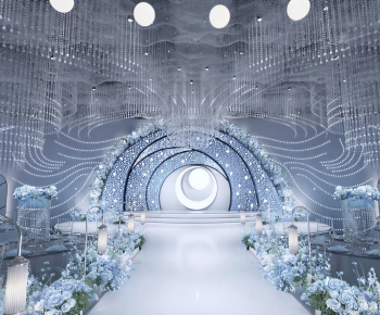 Modern Banquet Hall-ID:669038065
