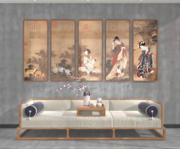 New Chinese Style Arhat Bed-ID:207610121