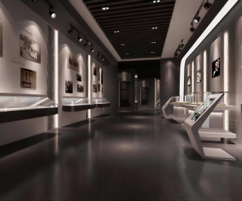 Modern Exhibition Hall-ID:445898065