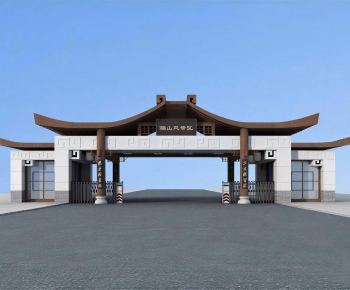 New Chinese Style Gate-ID:109889033