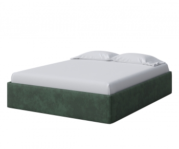 Modern Double Bed-ID:404272085