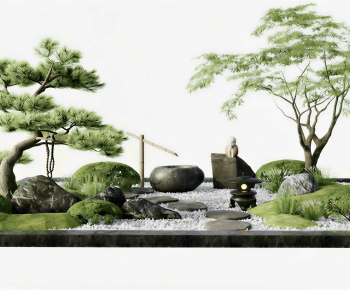 Japanese Style Courtyard/landscape-ID:998648882