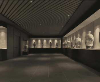 New Chinese Style Exhibition Hall-ID:623682987