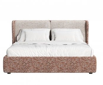Modern Double Bed-ID:666279879