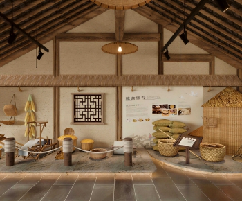 New Chinese Style Exhibition Hall-ID:789015055