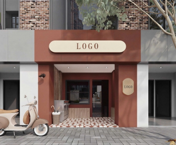 Modern Facade Element-ID:236941105
