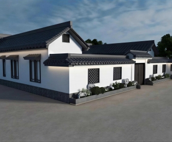 New Chinese Style Residential Building-ID:127419957