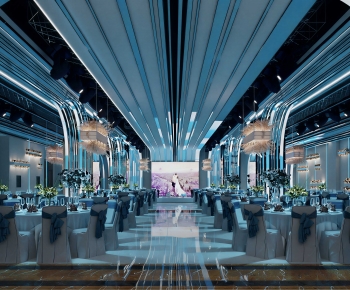 Modern Banquet Hall-ID:895841197