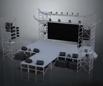 Industrial Style Stage Performance-ID:562354096