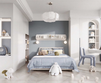 Modern Boy's Room And Son's Room-ID:701967006