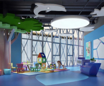 Modern Children's Playroom-ID:131424903