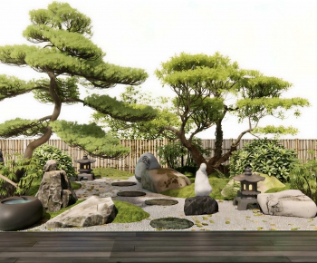 Japanese Style Courtyard/landscape-ID:373572116