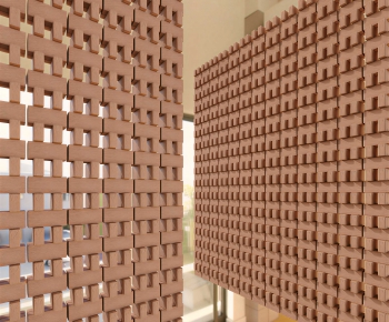 Modern Wooden Screen Partition-ID:383418081