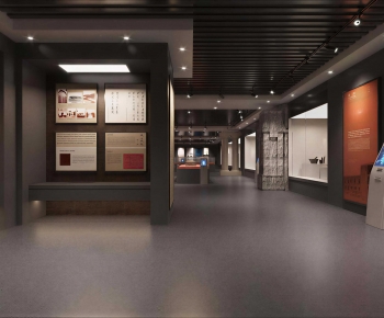 Modern Exhibition Hall-ID:320589536