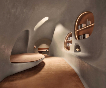 Wabi-sabi Style Bookstore Book Bar-ID:992232085