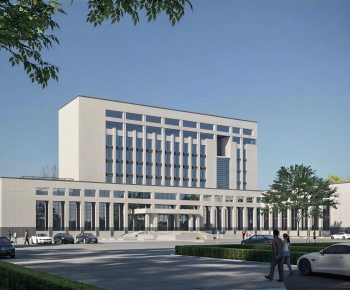 Modern Appearance Of Commercial Building-ID:298389913