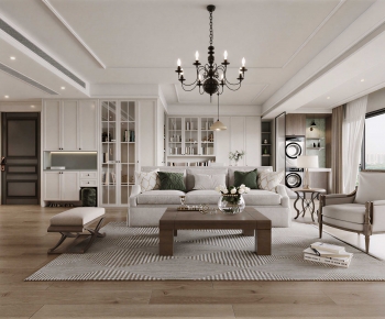 American Style A Living Room-ID:351001028