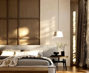 Japanese Style Bedroom-ID:633297925