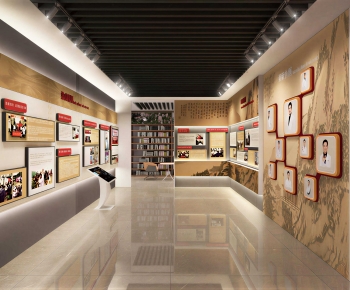 New Chinese Style Exhibition Hall-ID:171329986