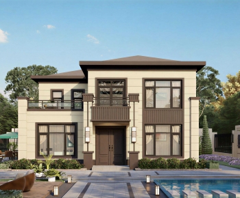 New Chinese Style Detached Villa-ID:919034009