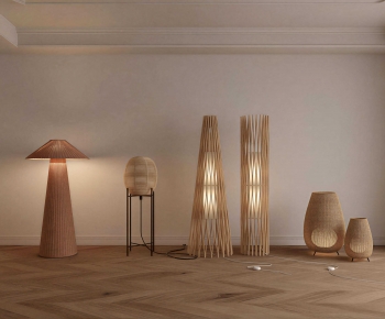 Wabi-sabi Style Floor Lamp-ID:638790191