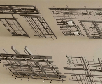 Industrial Style Suspended Ceiling-ID:792105913