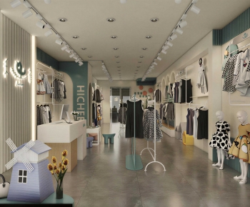 Modern Clothing Store-ID:133210902