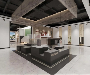New Chinese Style Exhibition Hall-ID:146894937