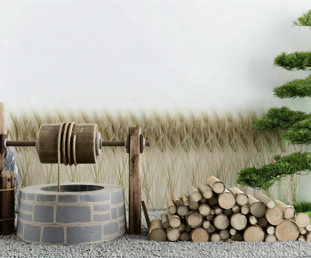 New Chinese Style Garden-ID:613280062