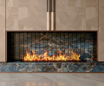 Modern Fireplace-ID:729430913