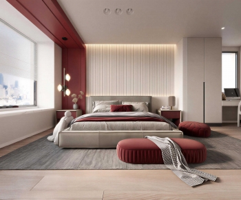 Modern Bedroom-ID:599050056
