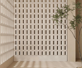 Modern Cement Brick Screen Partition-ID:925648938