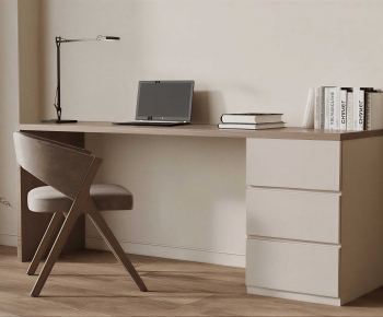 Modern Computer Desk And Chair-ID:240560055