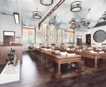 New Chinese Style Calligraphy Classroom-ID:126147996