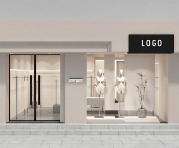 Modern Facade Element-ID:551862009