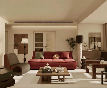 Modern A Living Room-ID:694749447