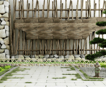 New Chinese Style Courtyard/landscape-ID:725761897